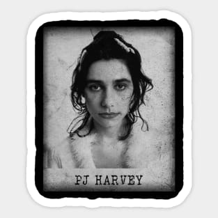 Pj Harvey // old school minimalist Sticker
